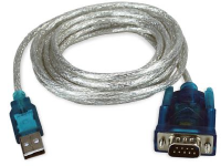 Cable adaptador Xtech USB M a Serial DB9 3mts